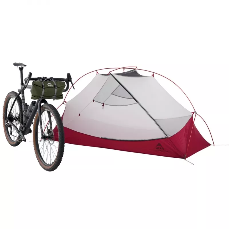 MSR Hubba Hubba Bikepack Tent 1 hengen vihreä