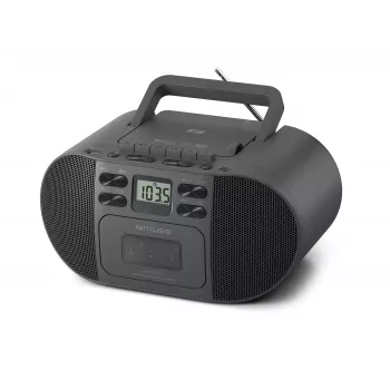 Muse M-188RDC CD-boombox Bluetoothilla, FM-radio, USB, musta