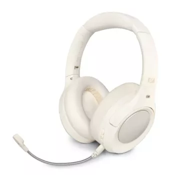 Muse M-295 ANCW langattomat over-ear-kuulokkeet aktiivisella melunvaimennuksella, valkoinen