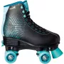 MUUWMI Rollschuh Disco koko 31-34, rullaluistimet turkoosi/musta