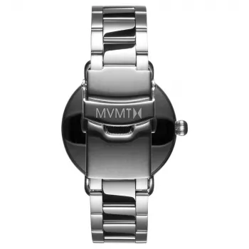 MVMT D-FR01-S 36 mm sveitsiläinen kvartsikello valkoinen kellotaulu musta nahkaranneke
