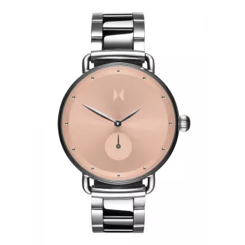MVMT D-FR01-S 36 mm sveitsiläinen kvartsikello valkoinen kellotaulu musta nahkaranneke
