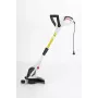 NAC 550W sähköinen ruohotrimmeri TE55-DW teleskooppivarrella, 300 mm leikkuuleveys, automaattinen siiman syöttö ja 90° reunatoiminto