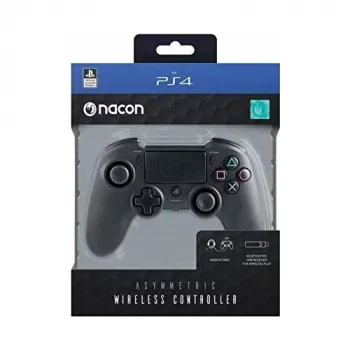 NACON Asymmetric langaton ohjain PS4:lle - musta