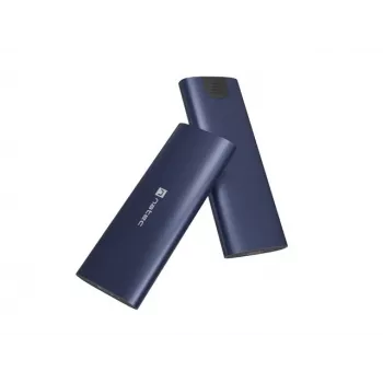 NATEC ulkoinen SSD-kotelo RHINO M.2 NVMe USB-C 3.2 Steel Navy