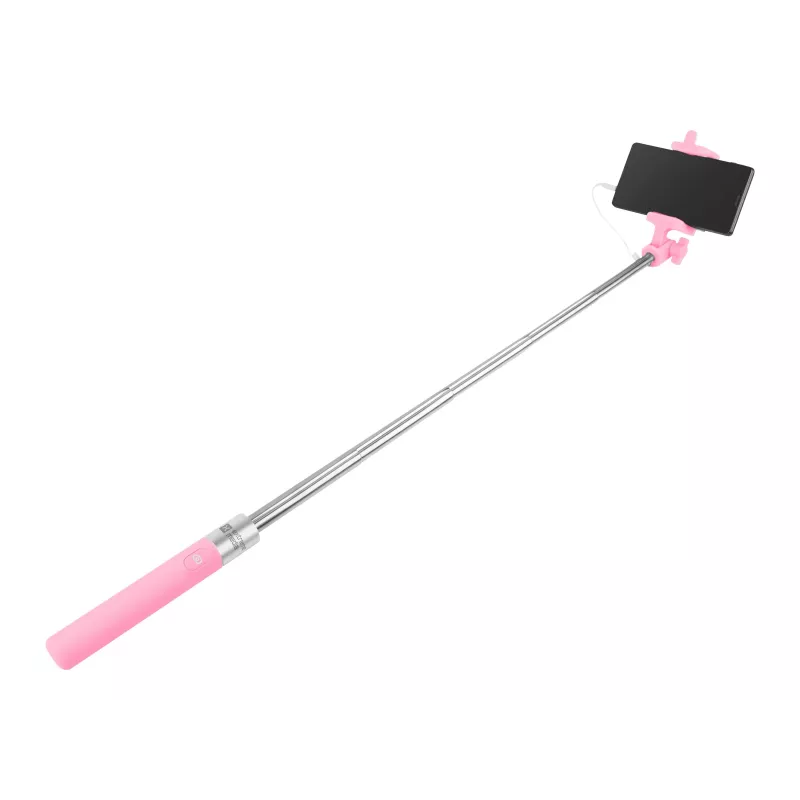 NATEC NST-0984 Extreme Media SF-20W selfie-tikku monopod pinkki