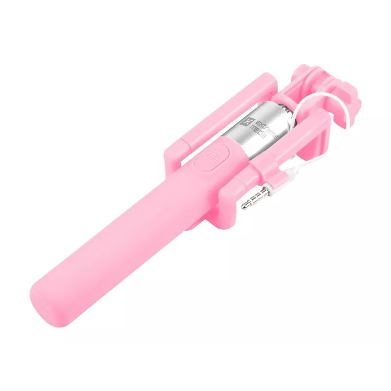 NATEC NST-0984 Extreme Media SF-20W selfie-tikku monopod pinkki