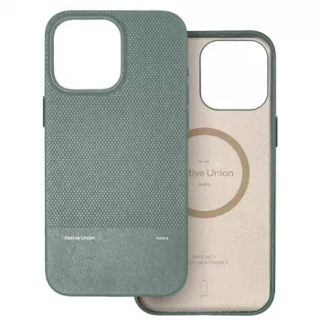 Native Union (RE)Classic kotelo iPhone 16 Pro Max MagSafe-yhteensopiva - Slate Green