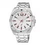 Nautica miesten analoginen kvartsikello Accra Beach NAPTCS221 44mm musta kellotaulu silikoniranneke