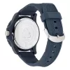 Nautica miesten kvartsi-kronografikello NAPFWS302 45 mm sininen kellotaulu silikoniranneke