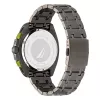 Nautica miesten kvartsikello NAPTCF210 44 mm ruostumaton teräs sininen kellotaulu silikoniranneke