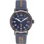 NAUTICA miesten kello NAPWLF919 40 mm sininen kellotaulu silikoniranneke