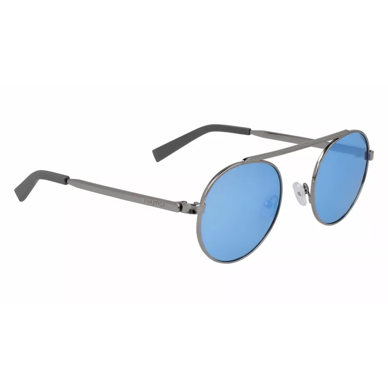 Nautica N4643SP-035 miesten polarisoidut aurinkolasit - musta kehys harmaat linssit 51 mm