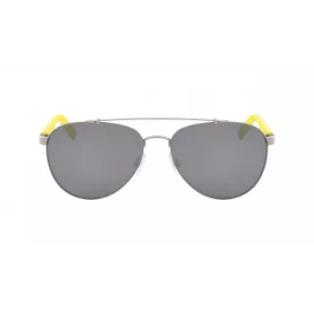 NAUTICA N5131S-046 miesten suorakaide-aurinkolasit musta kehys harmaat linssit 60/17/140 mm