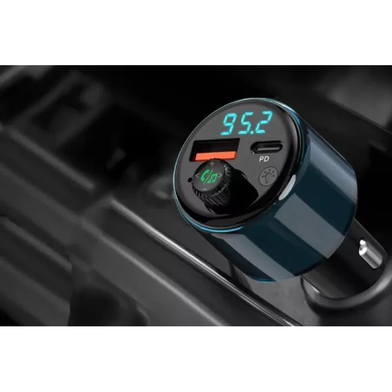 NAVITEL BHF05 MAX monitoiminen FM-lähetin, USB, Bluetooth