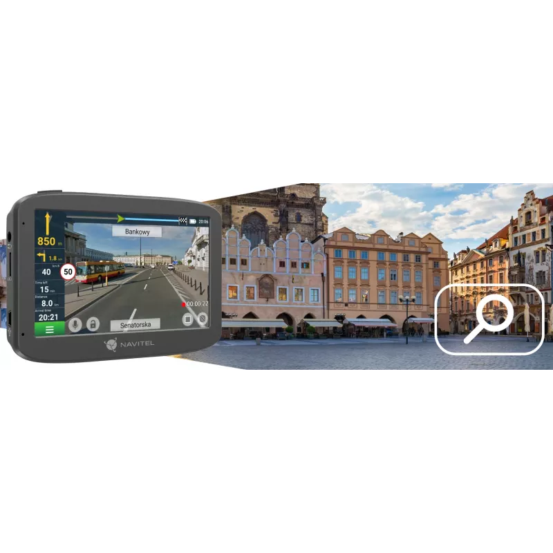 Navitel RE 5 DUAL -kaksikanavainen kojelautakamera Full HD 1080p 2,35 tuuman IPS