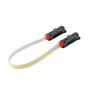 NEBO Bando 1K Strap Light 1000 lumenin USB-C ladattava otsalamppu magneettijalalla - harmaa