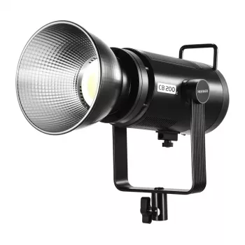 Neewer CB200C 200W RGB LED-videovalo, 2500K-10000K, CRI/TLCI ≥97, Bowens-kiinnitys, App ja DMX-ohjaus