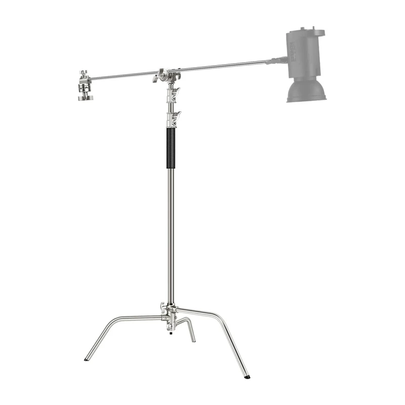 NEEWER SC320 ruostumaton teräs C-jalusta puomilla 320 cm