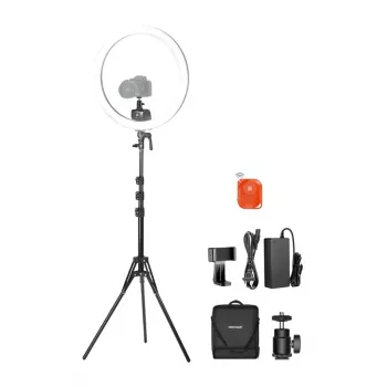 NEEWER SRP18C 17 cm selfie-sarja pyöreällä LED-kännykkävalolla