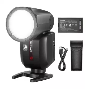 Neewer Z2-C TTL pyöreäpäinen salama Speedlite Canonille