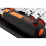 NEO Tools 10-030 219-osainen hylsy- ja kiintoavainsarja 1/4 tuuman, 3/8 tuuman, 1/2 tuuman vääntiöllä, räikät, bitsit ja tarvikkeet muovilaukussa