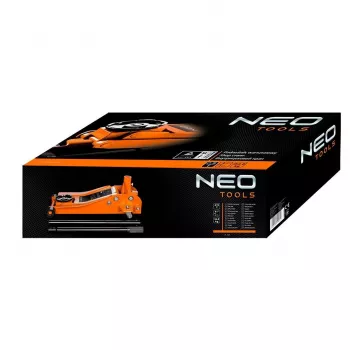 NEO TOOLS 11-731 matalaprofiilinen hydraulinen tunkki 2,5 tonnia