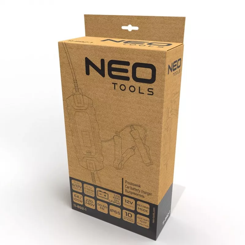 NEO Tools 11-892-1 ajoneuvon akkulaturin lisävaruste