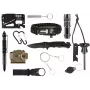 NEO TOOLS 14-in-1 selviytymispakkaus laukussa