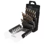 NEO TOOLS 25-osainen HSS-CNC metalliporanteräsarja, 124° kärkikulma, Pro-Tec, 1,0–13,0 mm