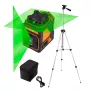 NEO TOOLS 75-160 30m 5-linja punainen laserlinjain 1,5m jalustalla ja laukulla