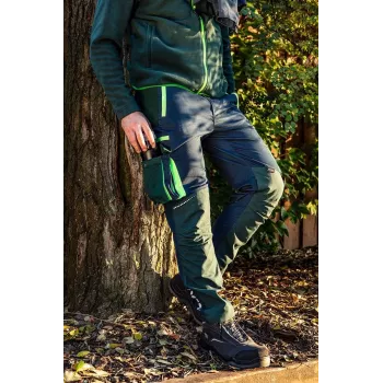 NEO TOOLS 81-216-S työtakki - harmaa/vihreä, koko S, 7 taskua, EN ISO 13688