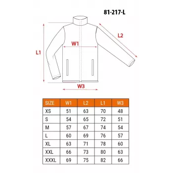 NEO TOOLS 81-217-L unisex-työtakki, harmaa/musta, koko L, 65% polyesteri 35% puuvilla, 267 g/m², 7 taskua, EN ISO 13688