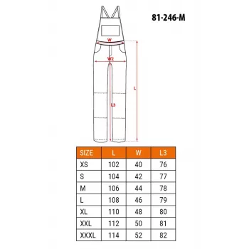 NEO TOOLS 81-246-M Työvaatteet