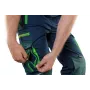 NEO Tools 81-246-XXL miesten työhousut polvisuojataskuilla, harmaa/musta, koko XXL