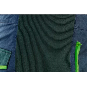 NEO Tools 81-246-XXXL työvaatteet - harmaa/vihreä, 65 % polyesteri 35 % puuvilla, 267 g/m², kolminkertainen ommel, CE-hyväksytty