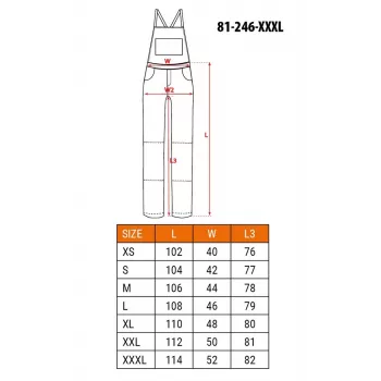 NEO Tools 81-246-XXXL työvaatteet - harmaa/vihreä, 65 % polyesteri 35 % puuvilla, 267 g/m², kolminkertainen ommel, CE-hyväksytty