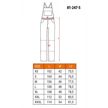 NEO TOOLS 81-247-S Työvaatteet