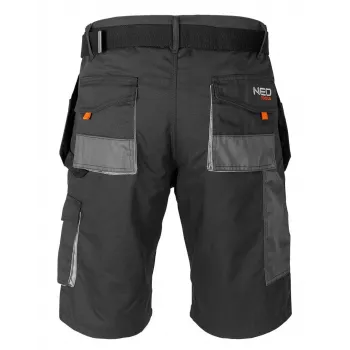 NEO Tools 81-270-XL suojatyöhousut, harmaa/musta, koko XL, 9 taskua, EN ISO 13688