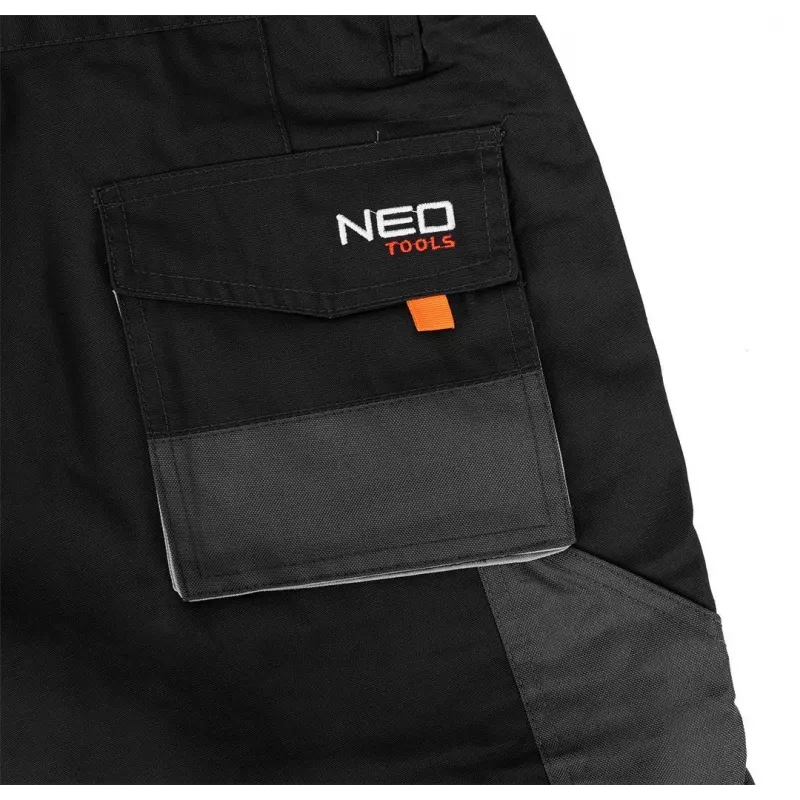 NEO Tools 81-270-XL suojatyöhousut, harmaa/musta, koko XL, 9 taskua, EN ISO 13688