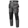 NEO Tools 81-325-L suojahousut koko L harmaa/musta oranssein yksityiskohdin