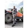 NEO Tools 82-151-46 S1P SRC turvakengät, matalavartiset, teräskärjellä ja Kevlar-läpäisysuojalla, koko EU 46, musta/harmaa