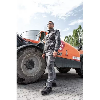NEO Tools 82-151-46 S1P SRC turvakengät, matalavartiset, teräskärjellä ja Kevlar-läpäisysuojalla, koko EU 46, musta/harmaa
