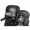 NEO Tools 82-175-47 S1P SRC turvakengät, matala malli, teräskärki ja läpäisysuoja, veluurinahka, PU-pohja kaksitiheys, harmaa/musta, koko 47