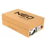 NEO TOOLS 82-751-40 S1P SRC turvakengät teräskärjellä ja läpäisysuojalla, veluurinahka, musta/harmaa, koko 40