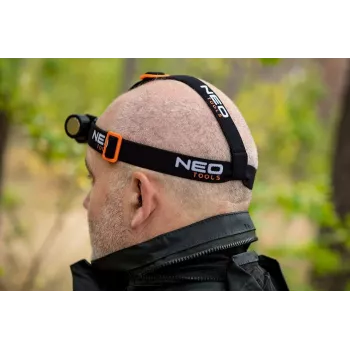 Neo Tools 99-029 2000 lumenin CREE XHP50.2 LED ladattava USB-otsalamppu taskulamppu