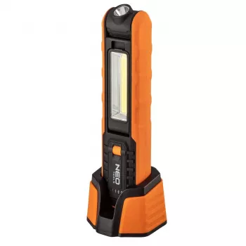 NEO TOOLS 99-065 LED-taskulamppu 300 lm ladattava Cree XPE musta