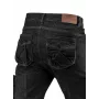 NEO TOOLS DENIM 5-taskuiset työhousut, musta, koko L
