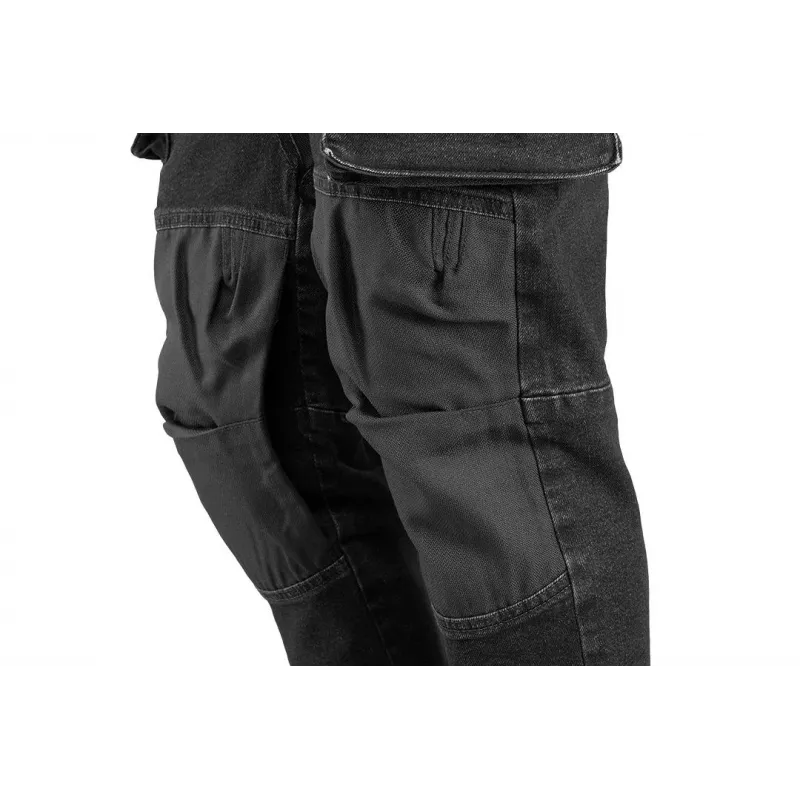 NEO TOOLS DENIM työhousut, musta, koko L