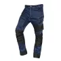 NEO TOOLS DENIM työhousut Oxford-vahvistuksilla, laivastonsininen, koko XS
